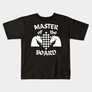 Chess - Master of the board Kids T-Shirt